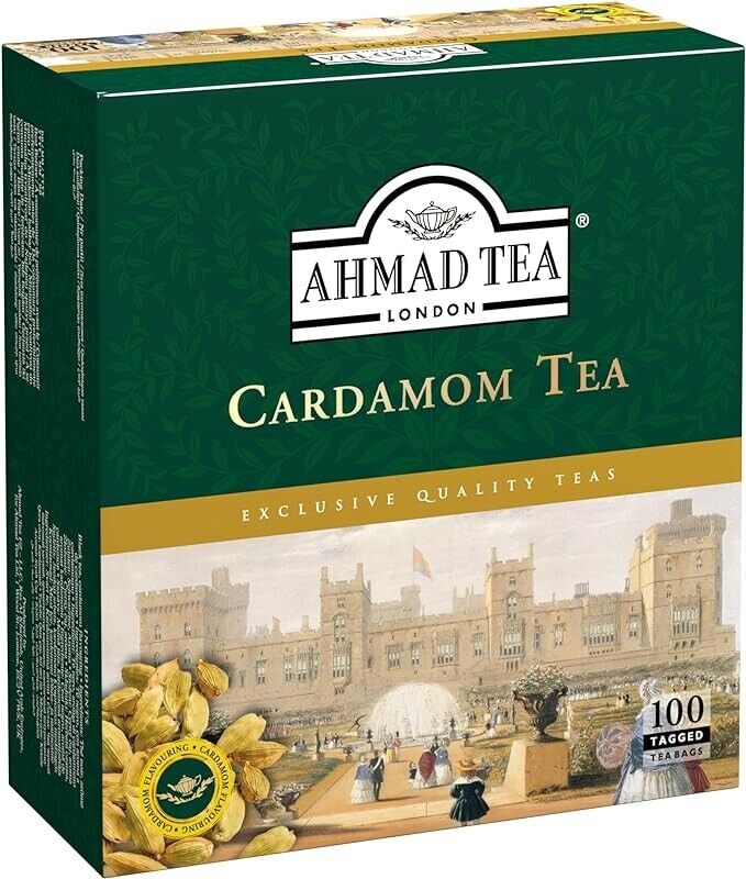 3 x AHMAD TEA LONDON Cardamon Tea 7oz/200g - 300 teabags (Cardamom Tea) - Image 2
