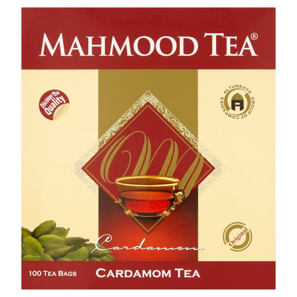 Mahmood Tea Cardamom Tea (100 x 2g) Teabags Premium Quality Free Postage - Image 2