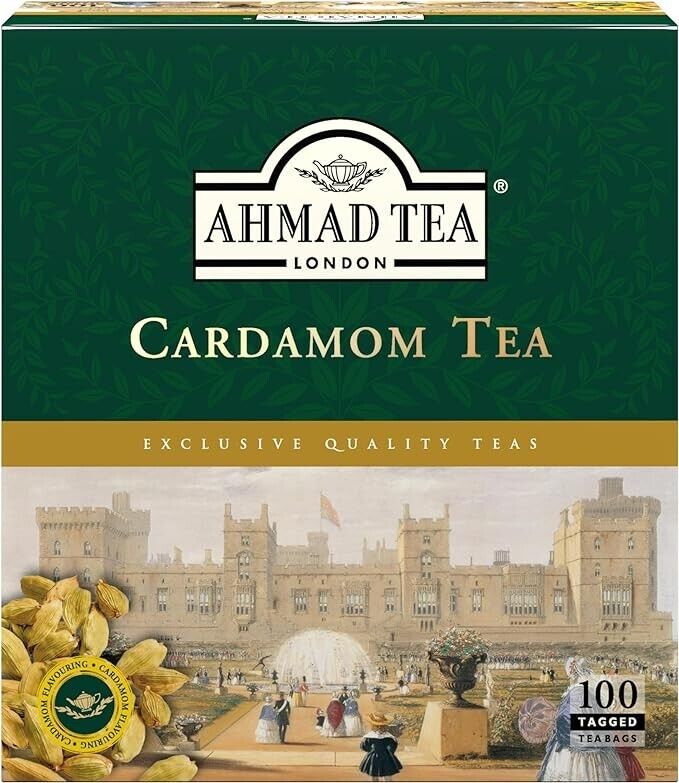 Ahmad Tea Cardamom Tea 100 x 2g Teabags Premium Quality Tea ***Free Postage*** - Image 4
